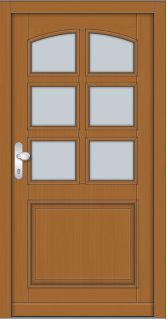 Haustüren Holz Modell KS 108